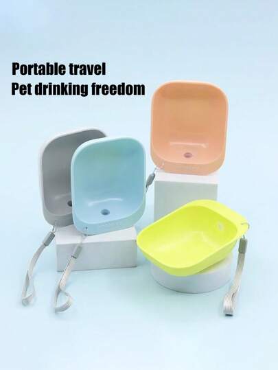 PETSIN 1便携式宠物饮水机猫咪喂水器户外狗狗水碗便捷配矿泉水瓶狗碗宠物外出必备用品用品