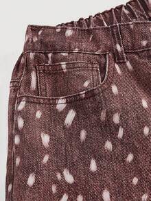 SHEIN MOD جينز دنيم كاجوال فضفاض لحجم كبير للنساء