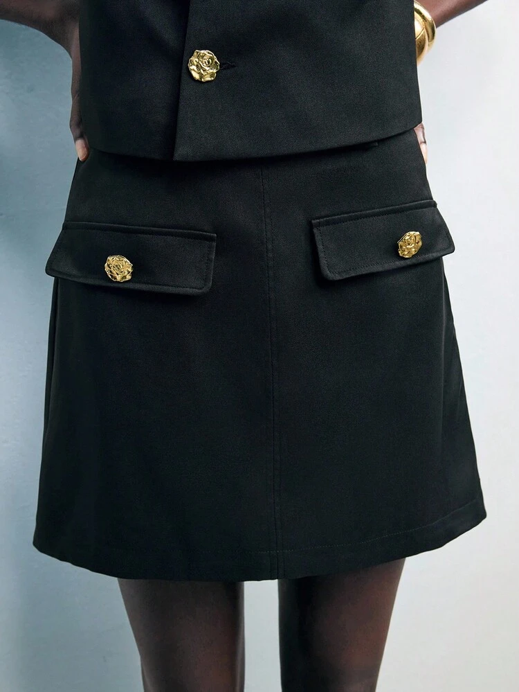 SHEIN Maija Completo da donna composto da blazer in cotone beige lavato versatile per tutte le stagioni, dall'aspetto moderno e urbano, essenziale e comodo, con vestibilità morbida, e pantaloni a gamba dritta, casual business adatto per l'ufficio, con un tocco vintage sofisticato, di alta qualità, ideale per il pendolarismo urbano, abbinamento da redattrice di rivista, elegante tailleur da donna