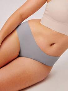 LUVLETTE 4条装低腰基本款无缝隐形三角裤女士内衣内裤套装