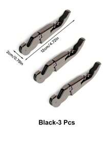 1 pieza/3 piezas Abrebotellas de vino tinto de acero inoxidable multifuncional con forma de caballito de mar, apto para restaurantes y bares, cocinas del hogar, abrebotellas diarios, abrebotellas de cerveza, abrelatas, uso al aire libre, campamento