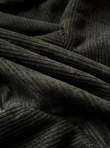 SHEIN Toddler Boys' Casual Pocket Lapel Fleece Jacket, Suitable For Autumn/Winter Fall