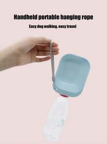 PETSIN 1便携式宠物饮水机猫咪喂水器户外狗狗水碗便捷配矿泉水瓶狗碗宠物外出必备用品用品 - 彩色 - 查看 4