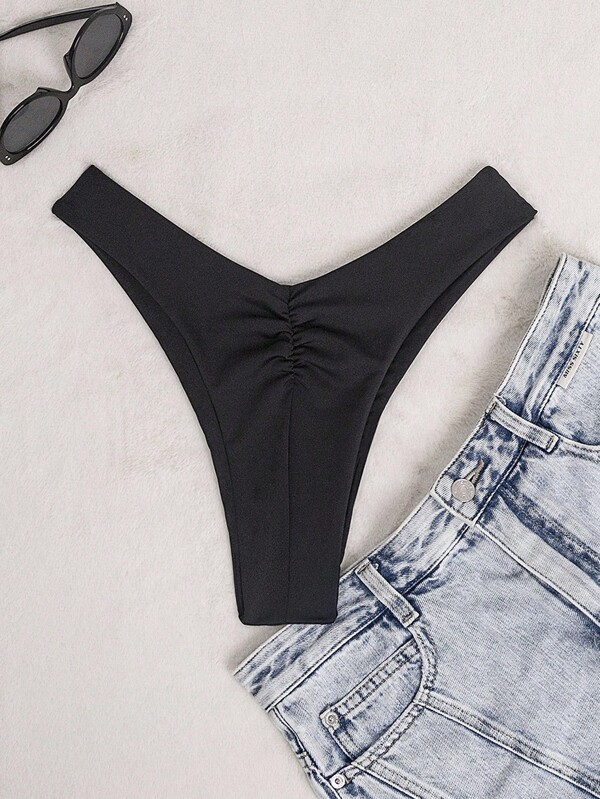 Swim Basics Letni, marszczony dół od bikini