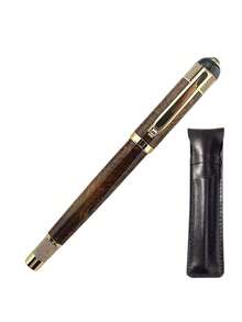 1 支适用于办公室和商务的豪华圆珠笔 - 优质流畅书写笔，优雅的专业设计，细尖墨水补充装，礼品盒包装，非常适合公司礼品、行政笔、返校用品、教师和学生文具、黑色墨水笔 - 859 - 查看 6