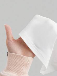 SHEIN Essnce Áo ba lỗ ren chắp vá thường ngày cho nữ 3 món/bộ cho kỳ nghỉ hè - Màu xám đen - Xem 12