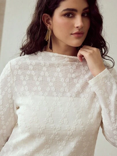 MOTF PREMIUM 大码纹理立领T恤