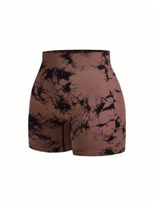 Easithlete Shorts esportivos casuais lisos e estampados plus size