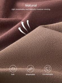 LUVLETTE 3 条装中腰透气基本款棉质女士内衣套装 - 大地色系，也适合少女、幼儿和儿童 - 彩色 - 查看 7