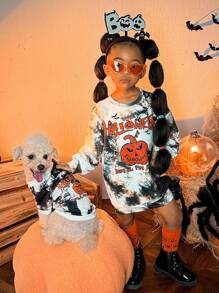 PETSIN Pet Halloween Pumpkin Spider 1 Piece - Multicolor - View 2