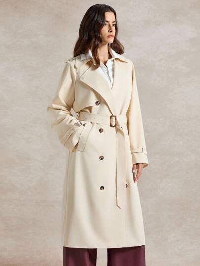 Briarwyn 女士休闲纯色梭织宽松夹克，秋季女装，返校季，复古风女士工作服，女士教师装，街头女装