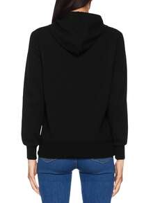 Champion Women Sweatshirts - Black - View 2