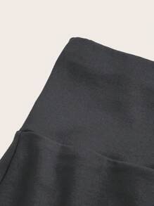 SHEIN EZwear 4件套女士休闲针织修身短款打底裤，夏季 - 彩色 - 查看 7