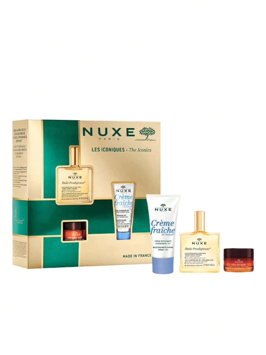 Nuxe Prodigious Oil The Iconics Gift Set - White - View 1