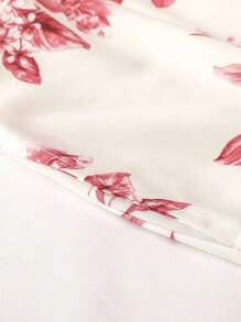 Irokai Elegant Vintage Japanese Floral Print Yukata - Pink - View 8