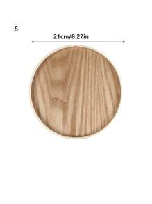 3 件/2 件/1 件圆形木制托盘 - 适合晚餐托盘、茶盘、酒吧托盘、早餐托盘或任何食物托盘 - 适合派对或家居装饰餐厅托盘、厨房、圣诞礼物