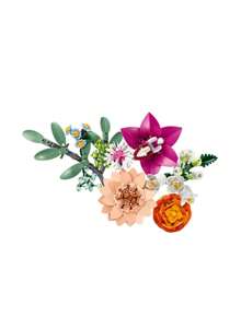 LEGO Botanicals® Beautiful Pink Bouquet ADULTS 10342 - Multicolor - View 2