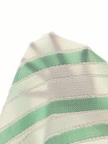 Manfinity RSRT Men's Casual Knitted Textured Jacquard Pink T-Shirt