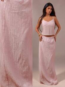 Avantive 约会晚礼服 婚礼宾客礼服 优雅演唱会礼服 街头服饰 俱乐部服装 女士高档服装 女士沙滩装 两件套 女士粉色套装 性感沙滩套装 女士度假装 女士演唱会服装