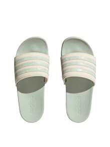 Adidas ADILETTE COMFORT - White Linen Green - View 5