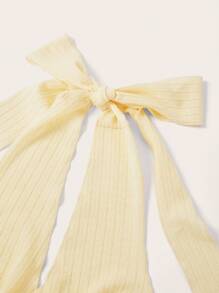 Sweetra Robe maxi ajustée à col ras-du-cou dos nu avec lien, col en V, coupe évasée, design minimaliste pour les voyages, la plage et le port quotidien, jaune clair, grande taille - Jaune citron - Voir 3