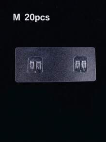 1 pieza/10 piezas/20 piezas - Gancho adhesivo transparente sin clavos, soporte montado en la pared con ventosa de succión fuerte, gancho adhesivo sin marcas, perchero de plástico con tabla de escurrido para baño, entrada, cocina, dormitorio, dormitorio, oficina