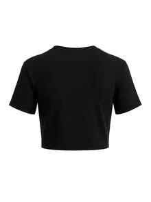 Vans Flying V Crew Crop 2 Black - Black - View 5