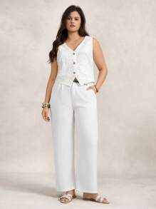 Zelara Abito lungo a righe blu e bianche, stile nautico casual, manica lunga, per uscire, per donne taglie forti, adatto per l'inverno e l'autunno. Abito lungo a balze con fiocco, tessuto plissettato, per costumi di Ognissanti per donne. - Bianco - Visualizzare 4
