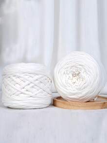 2 Packs, Total 600g, Fabric Strips, Woven Cushions, Woven Bags, Handicraft Yarn, Large Balls Of Yarn - 2 large groups of cloth strips - View 6