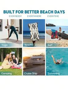 TOM & JERRY X SHEIN 1pc Letter & Cartoon Pattern Beach Towel Cozy Plush Fleece, Warm & Soft For Camping, Home, And Outdoor Use - Perfect Birthday Or Holiday Gift For Boys, Girls, Men, And Women - All-Season Comfort, Outdoor Blanket