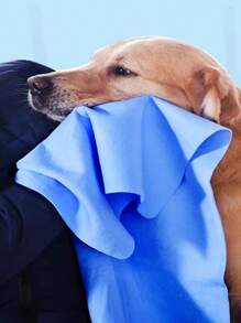 1/2/5 双宠物洗澡手套、硅胶狗淋浴手套和宠物擦拭巾、适用于猫狗的宠物清洁工具 - 藍色 - 查看 10