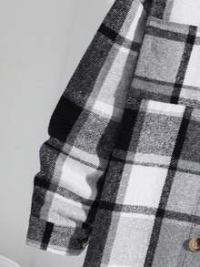 SHEIN Kids/Tween Boys' Casual Jacquard Fabric Collared Long Sleeve Cardigan Jacket, Suitable For School, Garden, Beach, Birthday,Ensemble Hiver,Winter Clothing,Fall Outfits,Fall Clothing,All Clothes For Kids,White Tops ,Black Tops, Fall Tops ,Long Sleeve Shirts,Winter Outwear