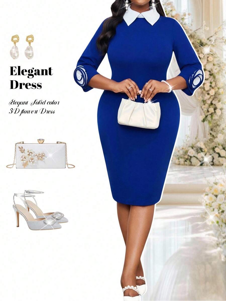 Fleurora Plus Size Elegant Floral Full Print Batwing Sleeve Dress,Beach Dress Sundress,Holiday Outfits Boho Long Dress Vacation Printed Waist Lantern Sleeve Blue Dress Flowy Dress Ankara African Dress Nigerian Dresses For Women African Print Maxi Dress Nigerian Maxi Dress African Dresses For Women Blue African Dress For Women Ankara Maxi Dress