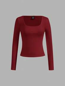 SHEIN EZwear 3件套女士短袖短款休闲T恤，适合夏季和秋季 - 彩色 - 查看 5