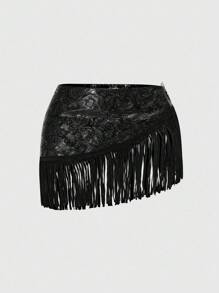 ROMWE Vestido poncho de mujer talla grande con estampado de paisley jacquard, decoración de hebilla con sol en relieve y flecos en el bajo, estilo retro hippie y de festival de música western