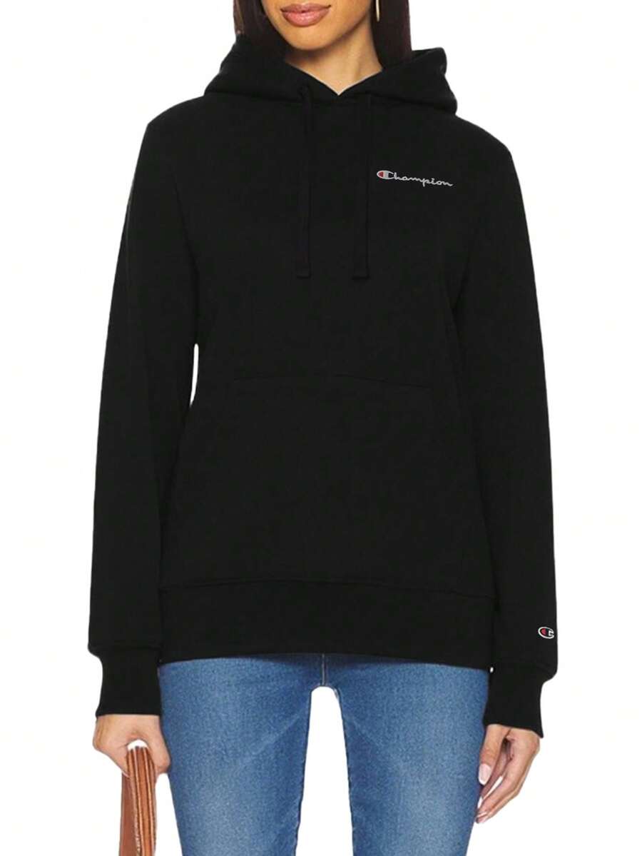 Champion Women Sweatshirts - Black - View 1