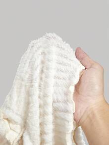 SHEIN MOD Women's Fuzzy Off Shoulder Solid Color Flare Sleeve T-Shirt,Halloween,Off The Shoulder Top,Concert Outfits For Women,Boho Women Clothing,Back To School,Fall Clothes For Women,Going Out Tops Women,Fall Outfits,Winter Outfits,Chic Top