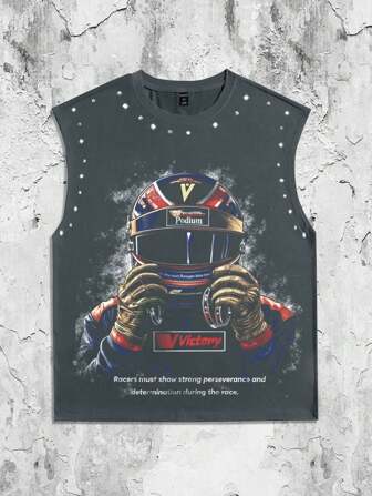 Street Life Débardeur imprimé pour hommes