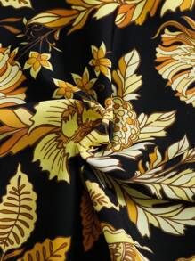 Swim Chiccia New Summer Printed Push-Up Underwire One-Piece Swimsuit - Multicolor - View 7