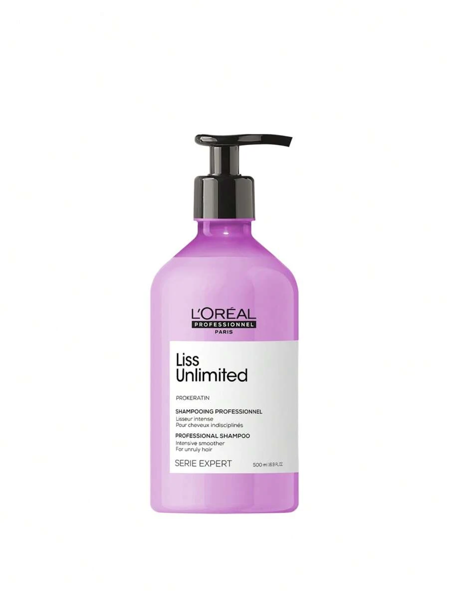 L'Oréal Professionnel Dầu gội Loreal Professionnel Serie Expert Liss Unlimited 500 ml - Màu đỏ tím - Xem 1