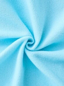 Tween-Mädchen Lässiges Kapuzenpullover mit minimalistischem Schleifendruck