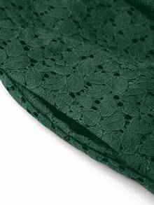 Irokai 优雅复古日式花卉印花浴衣 - 綠色 - 查看 8