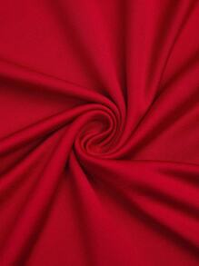 Sweetra Camiseta de tirantes finos y cuello profundo drapeado asimétrico negro, talla grande y sexy - Multicolor - Ver 8