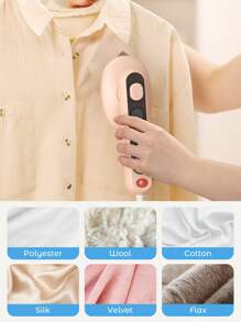 Teckwe Mini ferro da stiro senza vapore, portatile, per indumenti, riscaldamento rapido, ultra leggero, essenziale per viaggi, dormitori universitari, casa - Spina EU