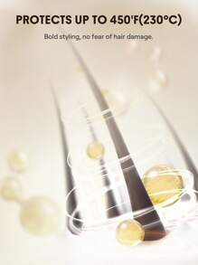 SHEGLAM HAIR Hot Streak 熱防禦發光油 Elixir-100 毫升/3.4 液態盎司，護髮精油，玫瑰香味保濕油精華，深層滋養，髮油耐熱捲髮產品護髮精華，撫平毛躁和髮絲光澤，富含葵花籽油的隔熱噴霧，適合所有髮質 畢業 生日 禮物 假期 冬天 粉紅色的 氛圍 化妝品 派對 海灘 旅行 露營 學校 校園 節慶 玫瑰 展示 女孩 魅力 最好的 情人節 婦女節 愛自己 - 無色 - 查看 6