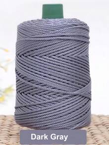 3mm彩色扭纹编织绳空心线工艺品装饰DIY手工包抽绳带配件聚丙烯纤维 - 彩色 - 查看 16