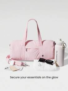 GLOWMODE 16L Max Large Capacity Carry Dual-Strap Duffle Zippered Bag Daily Active Casual Fall Winter