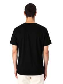 VANS CLASSIC Đen/Trắng - màu đen - Xem 2