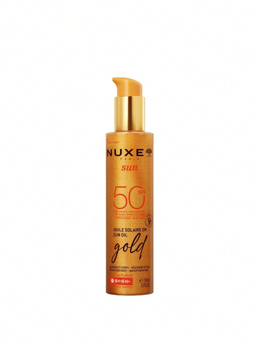 Nuxe High Protection Sun Oil Gold SPF50 150 Ml - 白色 - 查看 1