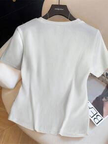 GlowEve Women's Ribbon Decor Sleeveless Blouse, Suitable For Beach Vacation